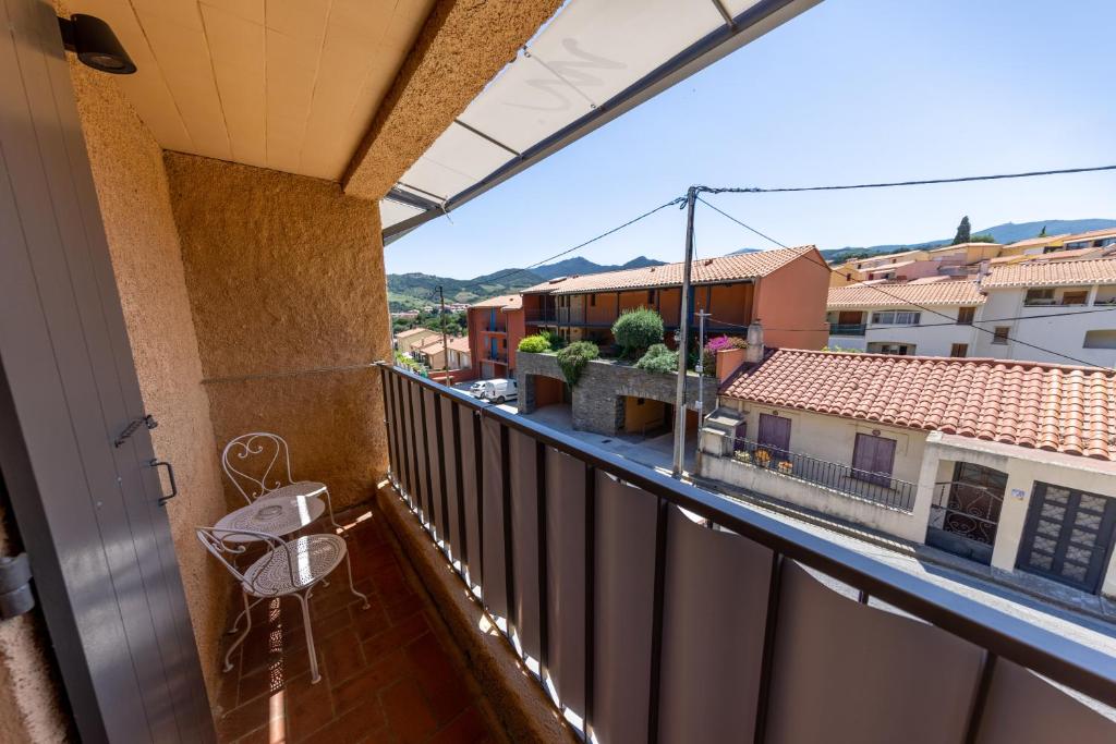 Balkón nebo terasa v ubytování Le Madeloc Hôtel & Spa
