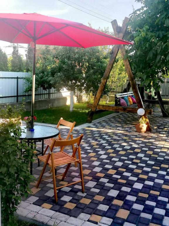 Zahrada ubytování Садиба Герасімових