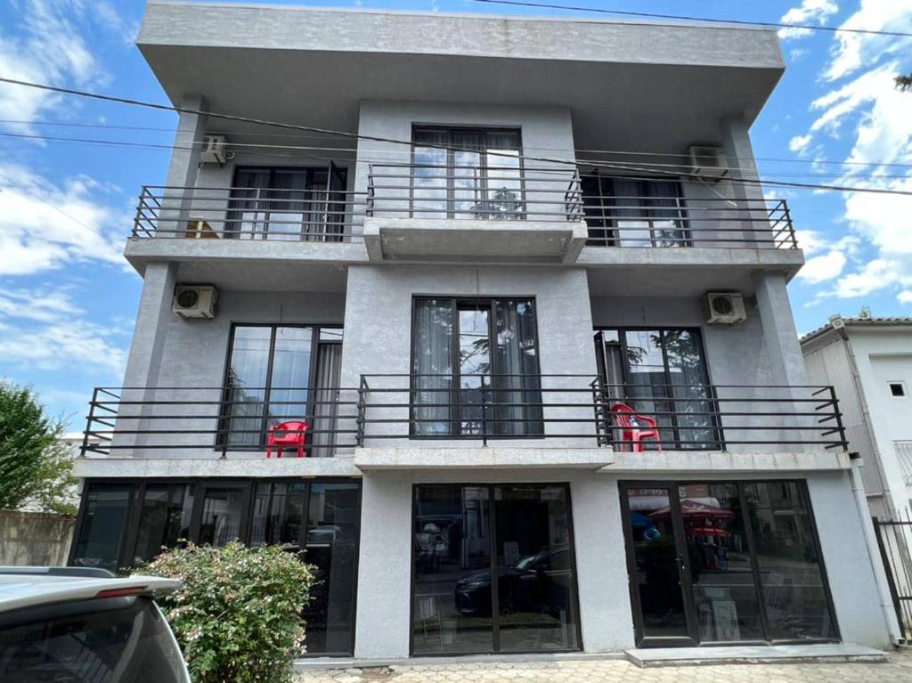Balkón nebo terasa v ubytování Guest House Nikola