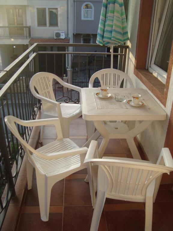 Balkón nebo terasa v ubytování Villa Afrodita