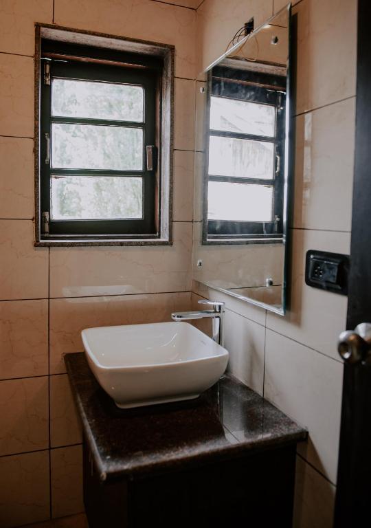 Koupelna v ubytování SETHI's HOMESTAY
