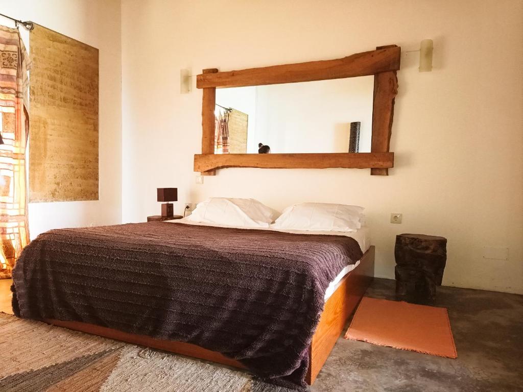 Postel nebo postele na pokoji v ubytování Dias Distintos - Turismo Rural