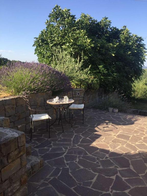 Zahrada ubytování Fig&Lavender Apartment