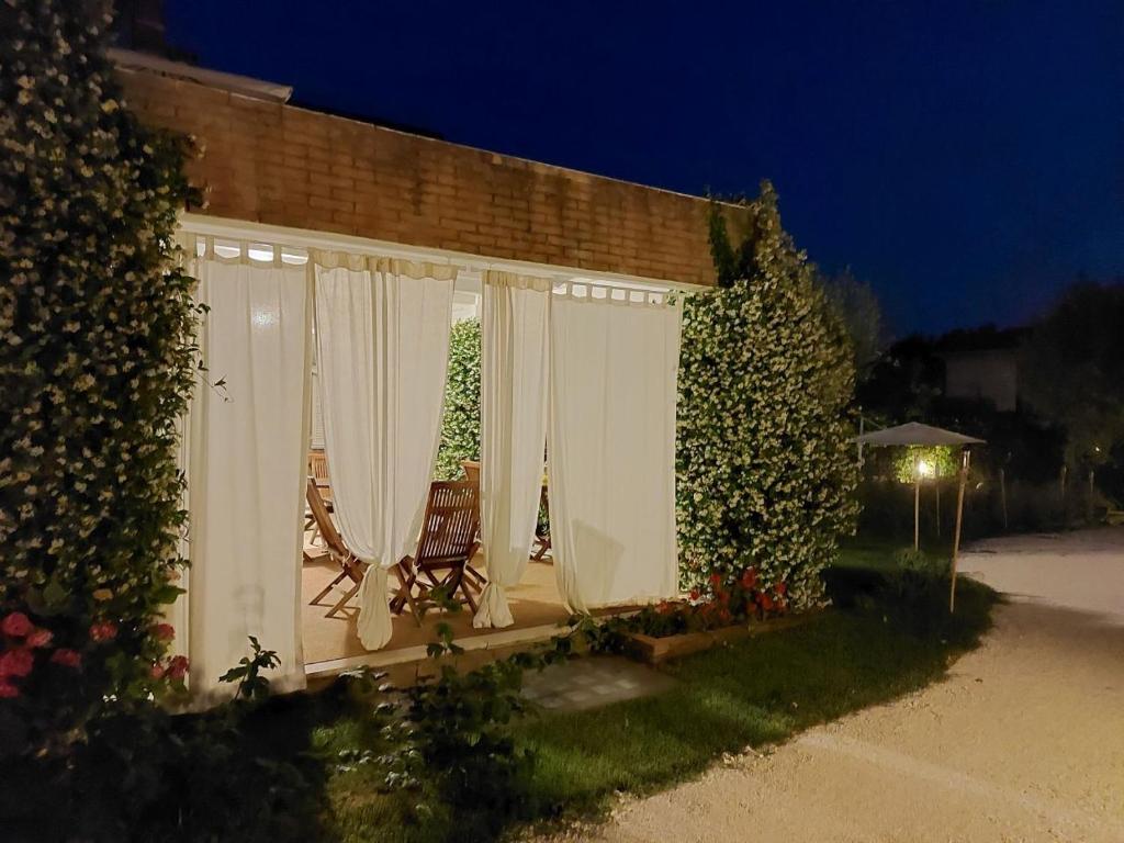Zahrada ubytování Aura Relais