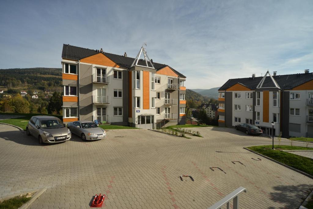 Nespecifikovaný výhled na hory nebo výhled na hory při pohledu z apartmánu