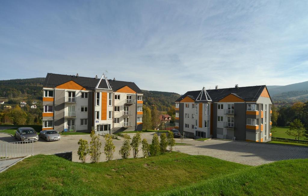 Nespecifikovaný výhled na hory nebo výhled na hory při pohledu z apartmánu