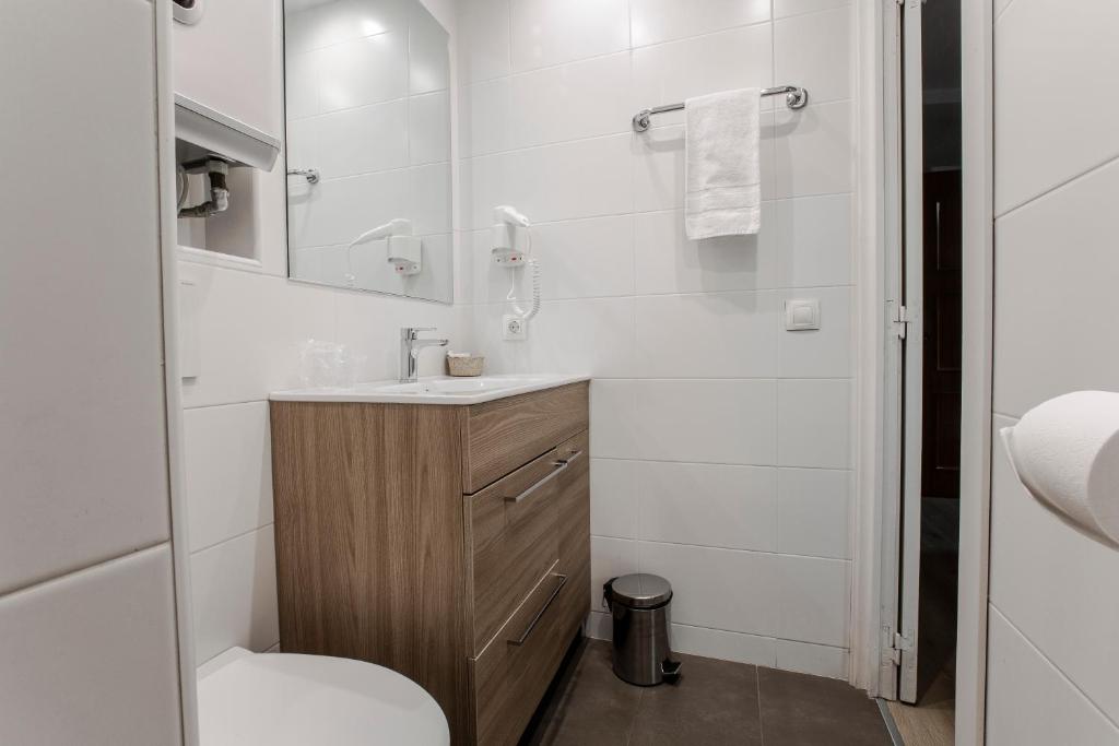 Koupelna v ubytování Outdoor Apartaments - Basecamp