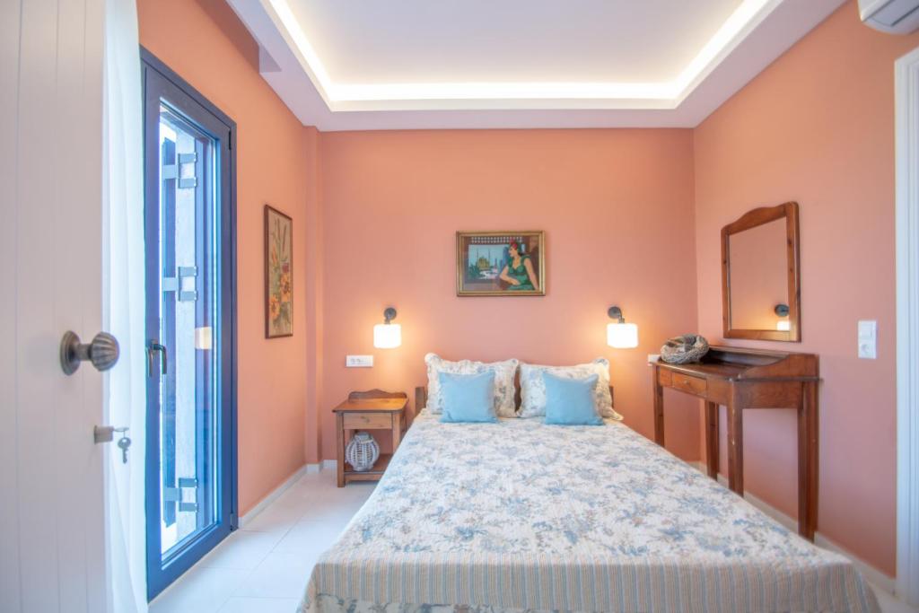 Voodi või voodid majutusasutuse THIRES Guesthouse toas