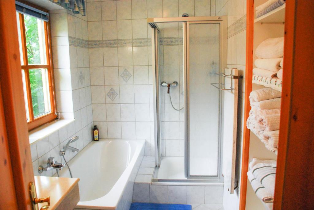 A bathroom at Wastlbauer - Luxus Chalet mit Wohlfühlfaktor