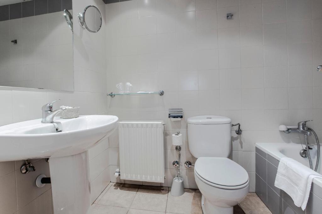 Ένα μπάνιο στο Outdoor Apartaments - Ski