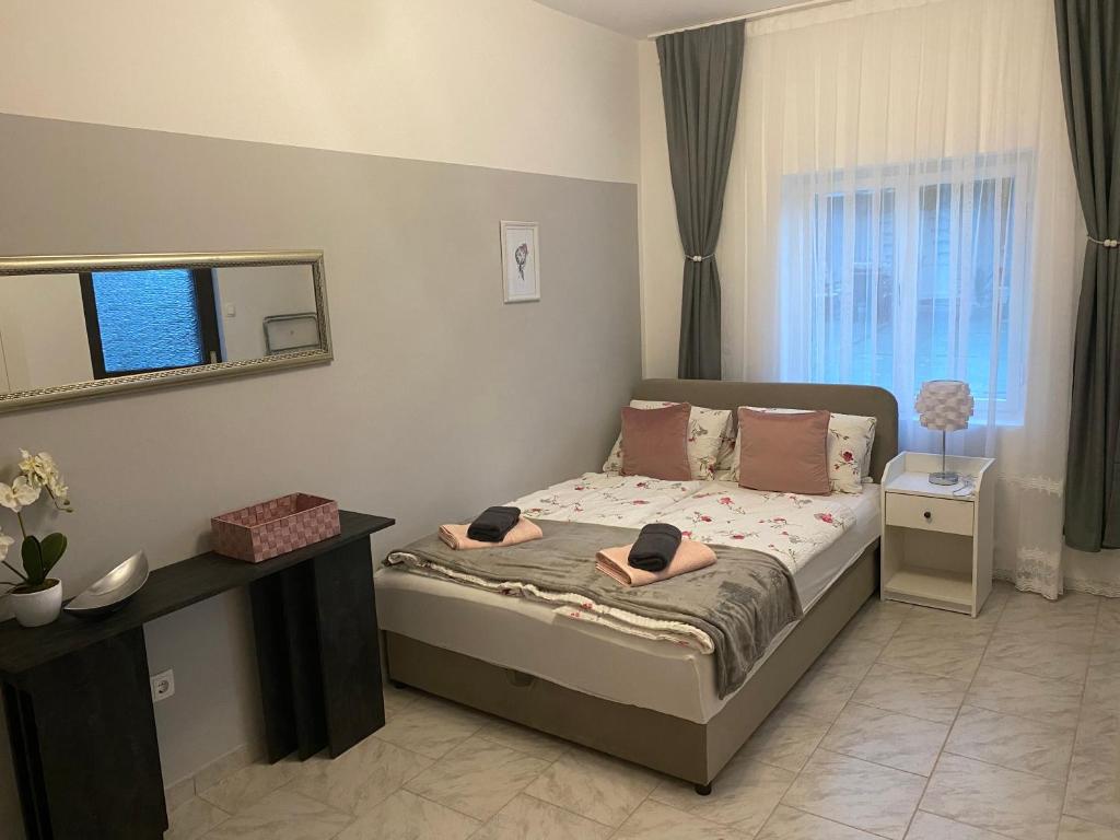 Posteľ alebo postele v izbe v ubytovaní Haus EL MILO
