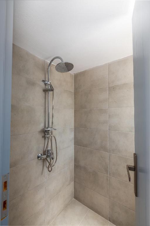 Koupelna v ubytování Divino Suites