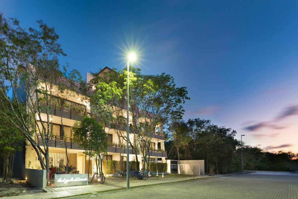 Budova, kde se apartmán nachází
