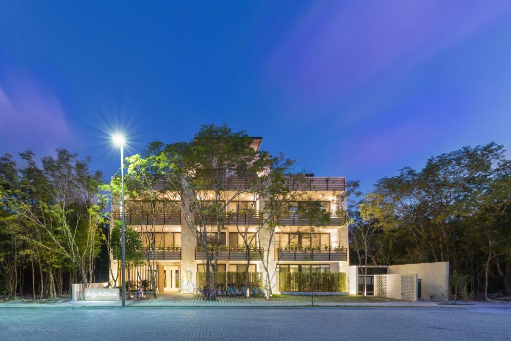Budova, kde se apartmán nachází