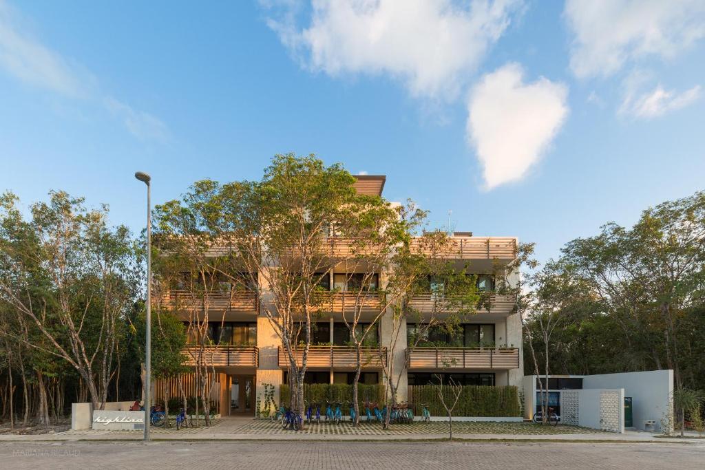 Budova, kde se apartmán nachází