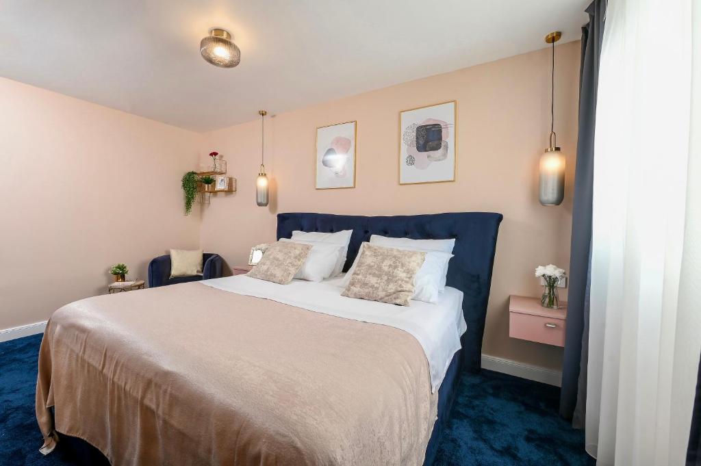 Posteľ alebo postele v izbe v ubytovaní S design apartment