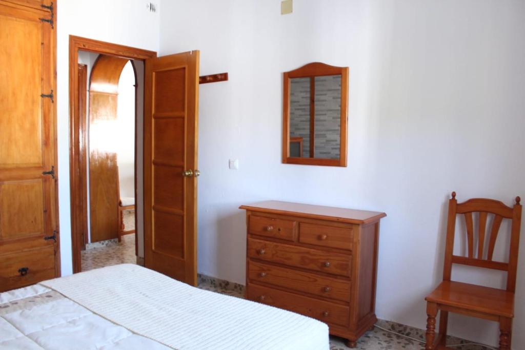 Postel nebo postele na pokoji v ubytování Casa La Maceta