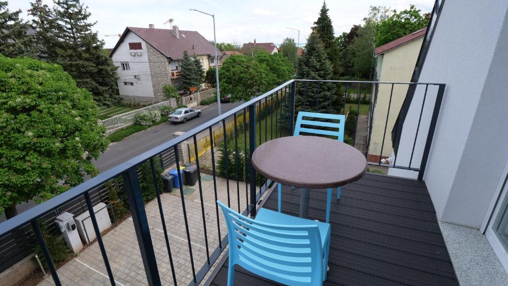 Balkón alebo terasa v ubytovaní Anna Villa Füred Boutique Rooms