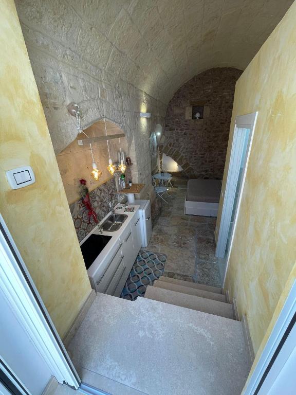 A bathroom at Agrimi b&b