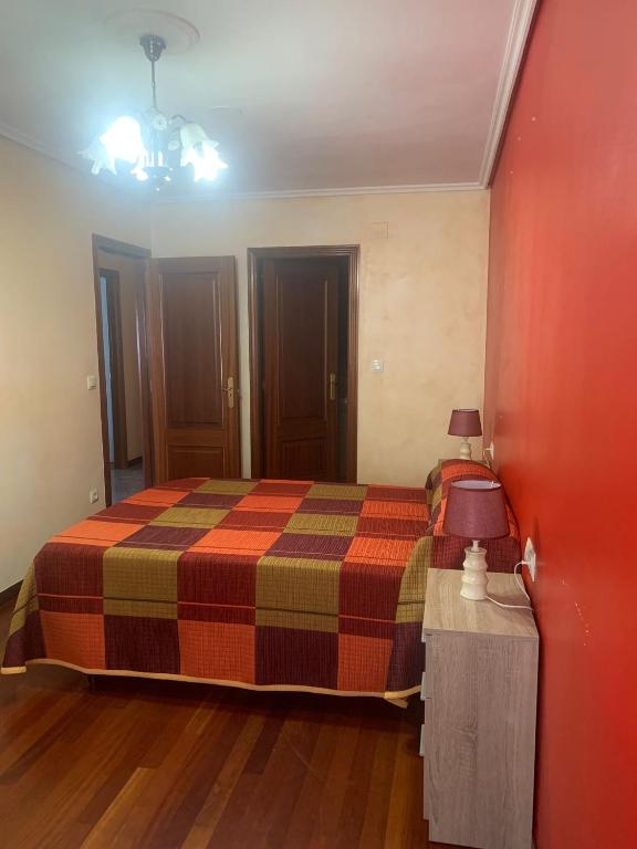 Postel nebo postele na pokoji v ubytování Piso de Ana