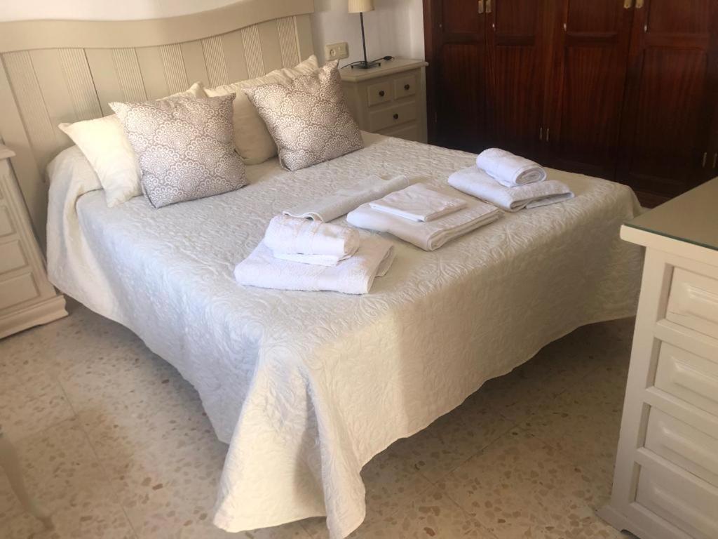 Postel nebo postele na pokoji v ubytování Sanpau