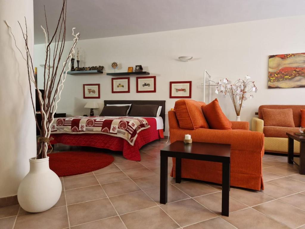 Posezení v ubytování Artemide B&B