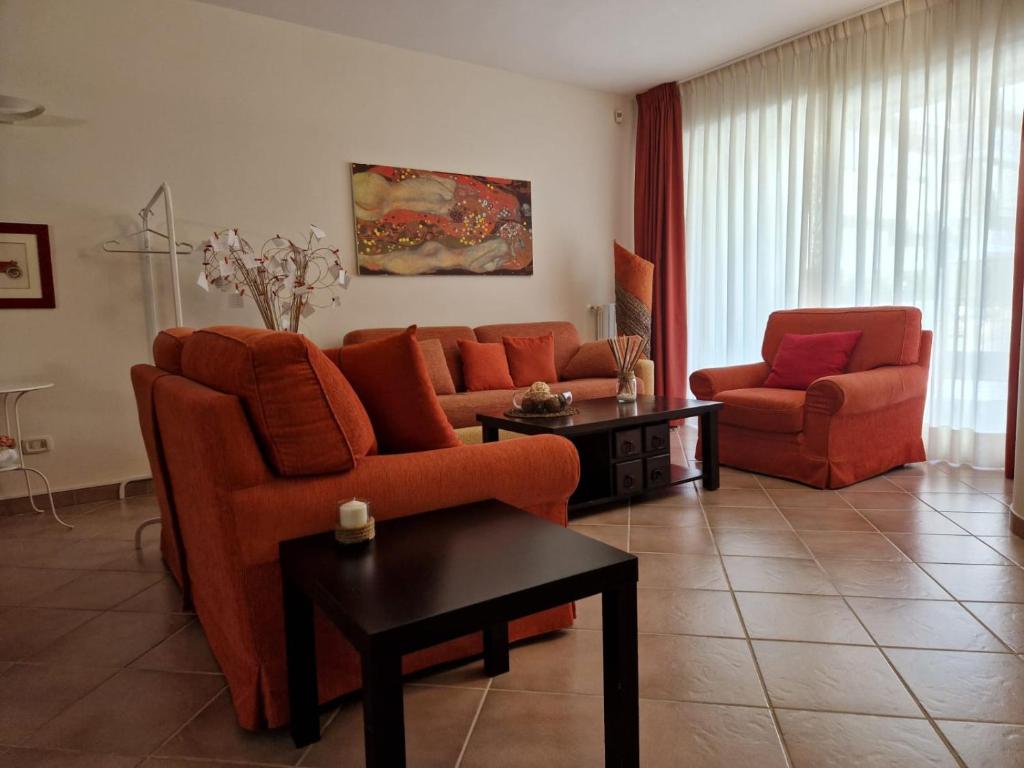 Posezení v ubytování Artemide B&B