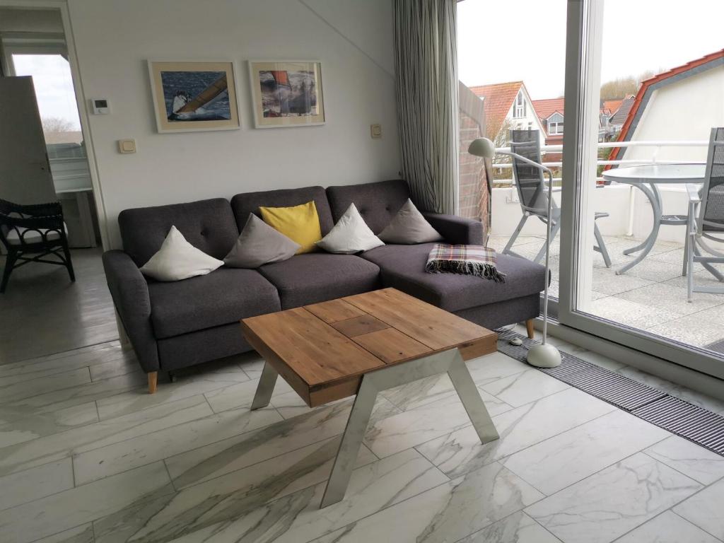 Posezení v ubytování Birkenweg 32 Whg Birkenweg