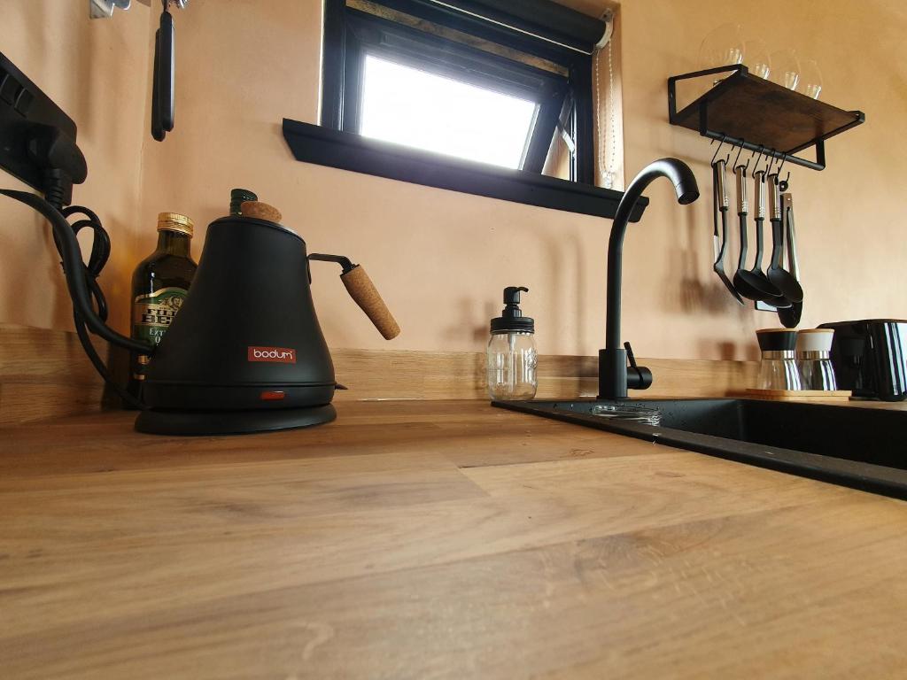 Kuchyň nebo kuchyňský kout v ubytování Tiny Home in Isle of Skye - Pet Friendly
