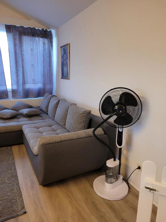Posezení v ubytování King Panorama mit Netflix