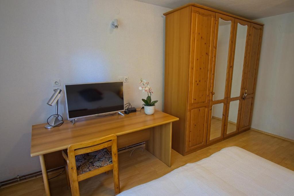 TV a/nebo společenská místnost v ubytování The Village Rest - Brezje Gorenjska