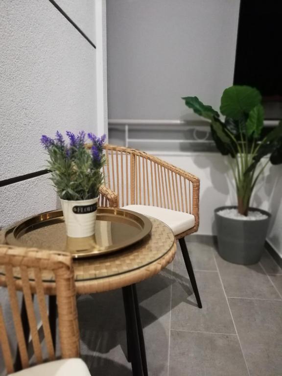 Posezení v ubytování IOSIF suites