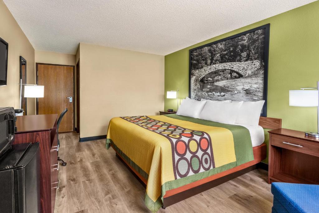Super 8 by Wyndham Ankeny/Des Moines Area - Habitación Con Cama Grande - No Fumadores