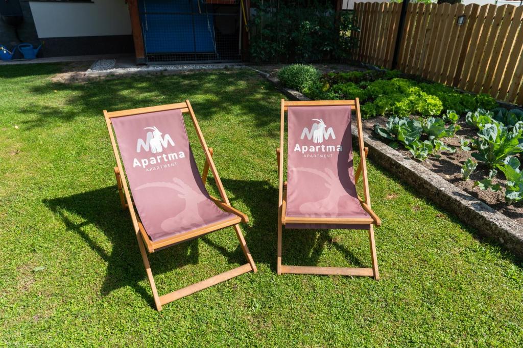 Zahrada ubytování Apartmaji MM