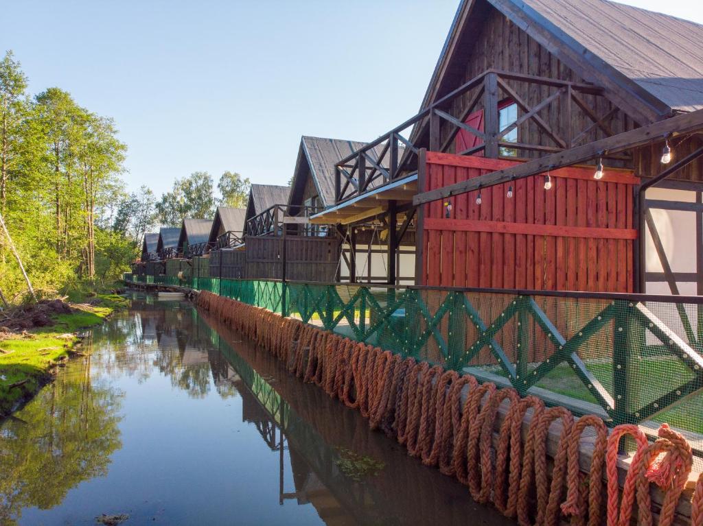 Ảnh trong thư viện ảnh của Domek na Kaszubach przy lesie i wodzie, Załakowo, Na Gwizdówce, KOCANKA II Kaszubska Wenecja ở Załakowo