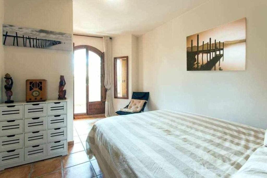 Postel nebo postele na pokoji v ubytování Espanhouse Manhattan