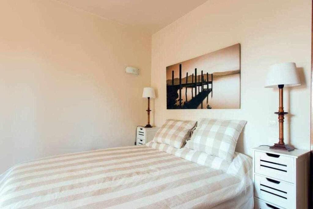 Postel nebo postele na pokoji v ubytování Espanhouse Manhattan