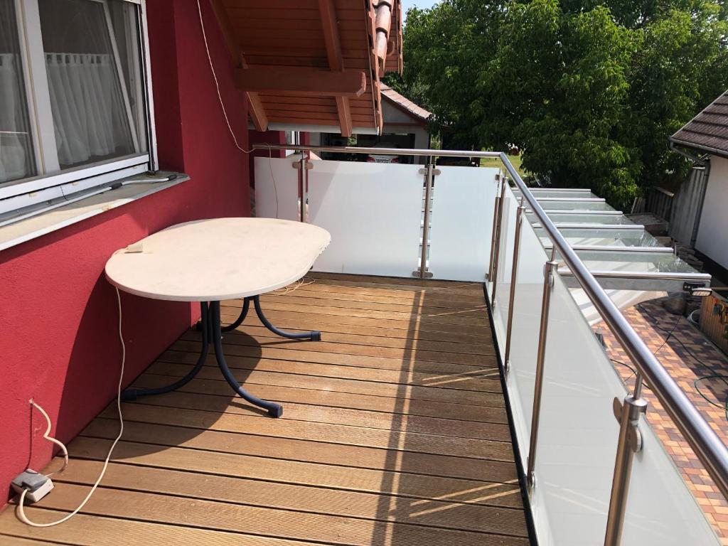 Balkón nebo terasa v ubytování Napfény Ház Sonnenschein Haus