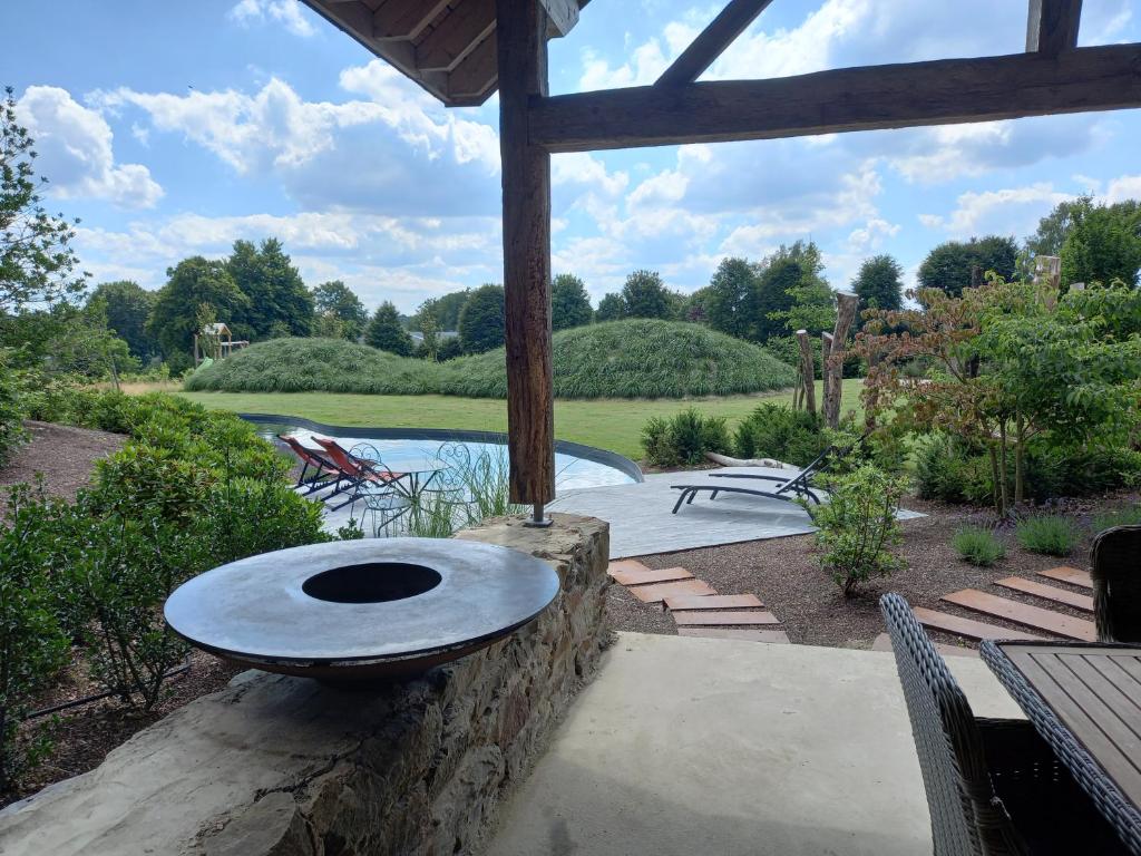 Zahrada ubytování Le jardin des fagnes