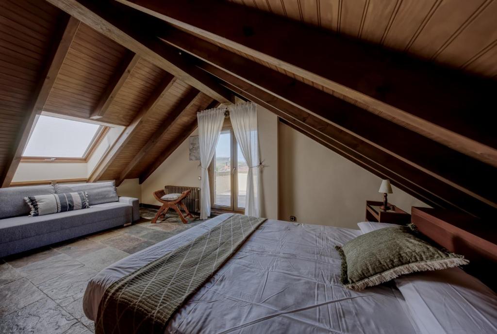 Postel nebo postele na pokoji v ubytování La Casona de la Playa