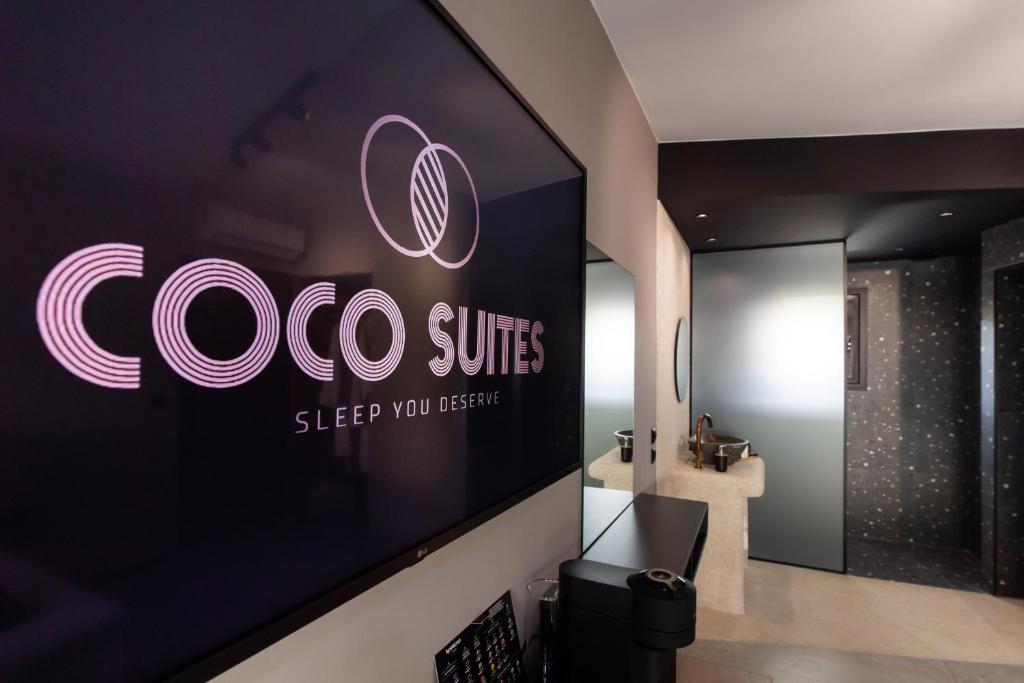 Certifikát, hodnocení, plakát nebo jiný dokument vystavený v ubytování COCO SUITES