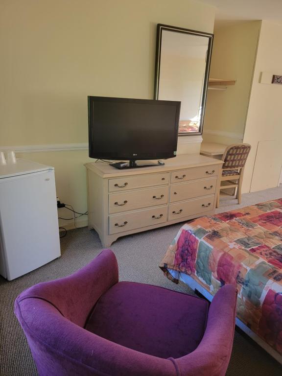 TV a/nebo společenská místnost v ubytování Gateway Motel