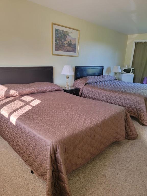 Postel nebo postele na pokoji v ubytování Gateway Motel