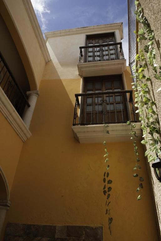 Balkón nebo terasa v ubytování Maya Campeche Hotel