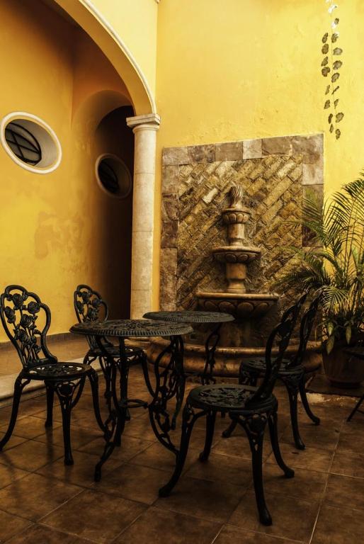 Posezení v ubytování Maya Campeche Hotel