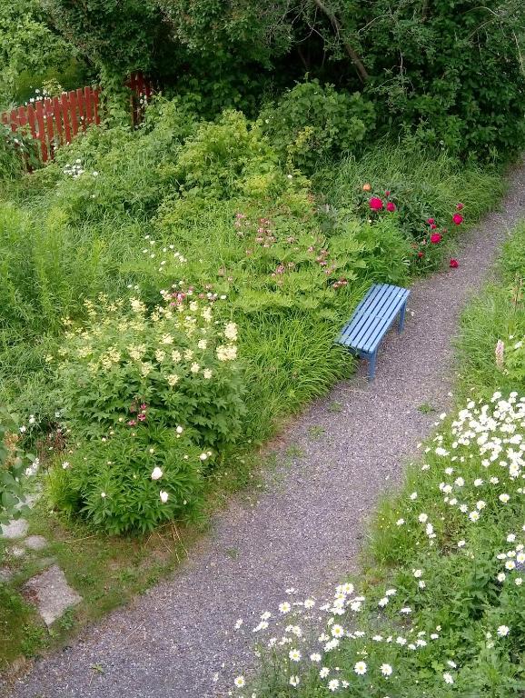 Zahrada ubytování B&B Lilla Lotten