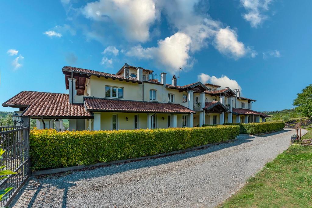 Budova, kde se bed and breakfast nachází