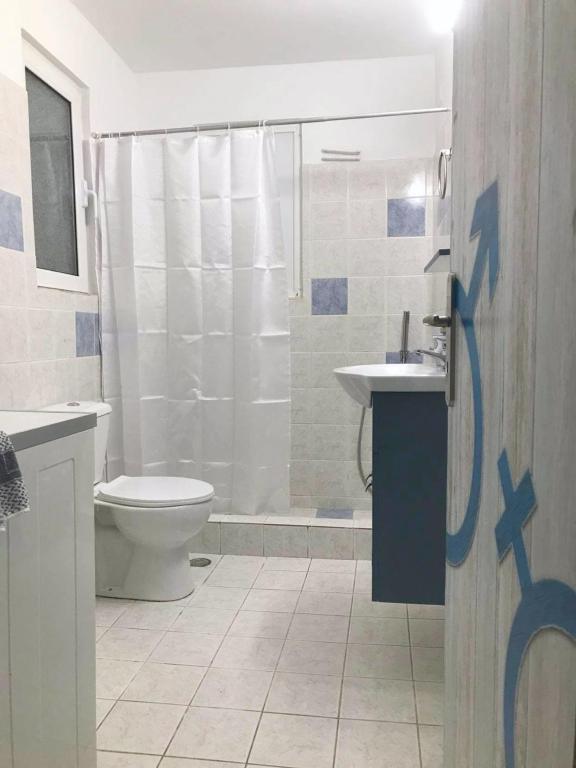 Koupelna v ubytování IOLI MINI HOME