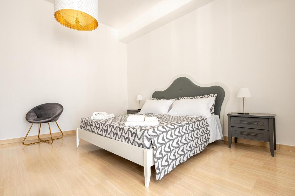 Postel nebo postele na pokoji v ubytování Katamera Guest House