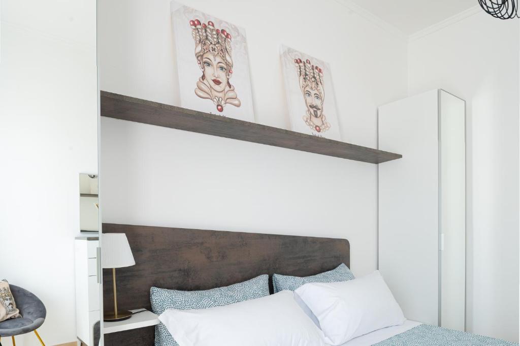 Postel nebo postele na pokoji v ubytování Katamera Guest House